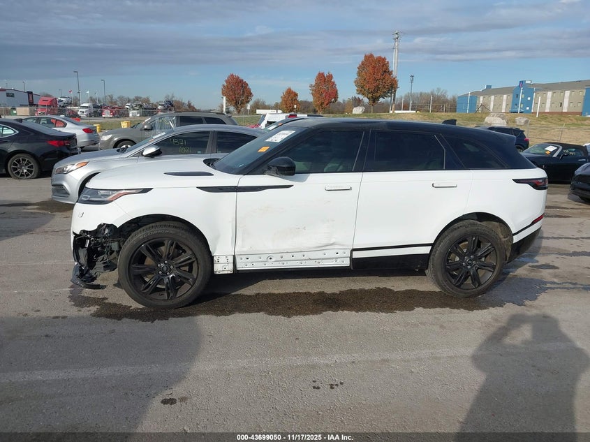 2022 Land Rover Range Rover Velar P250 R-Dynamic S VIN: SALYT2EX4NA346283 Lot: 43699050