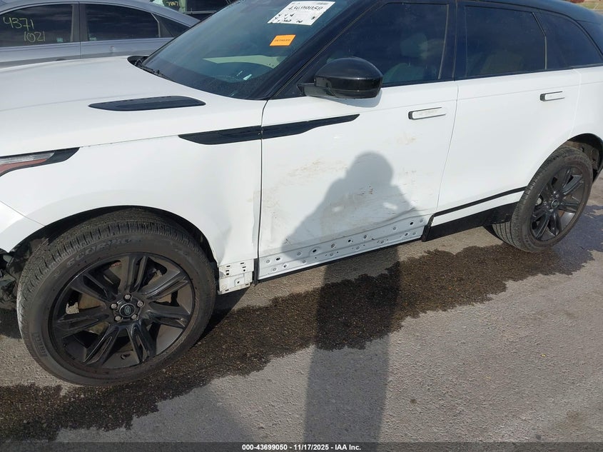 2022 Land Rover Range Rover Velar P250 R-Dynamic S VIN: SALYT2EX4NA346283 Lot: 43699050