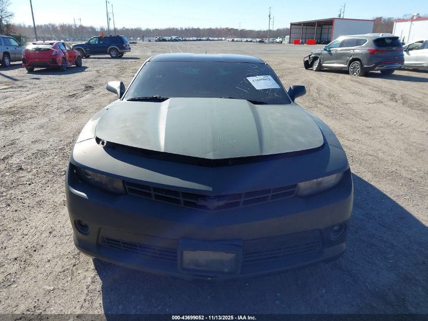2014 Chevrolet Camaro 2Ls VIN: 2G1FA1E32E9171290 Lot: 43699052