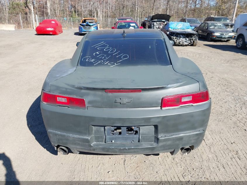 2014 Chevrolet Camaro 2Ls VIN: 2G1FA1E32E9171290 Lot: 43699052