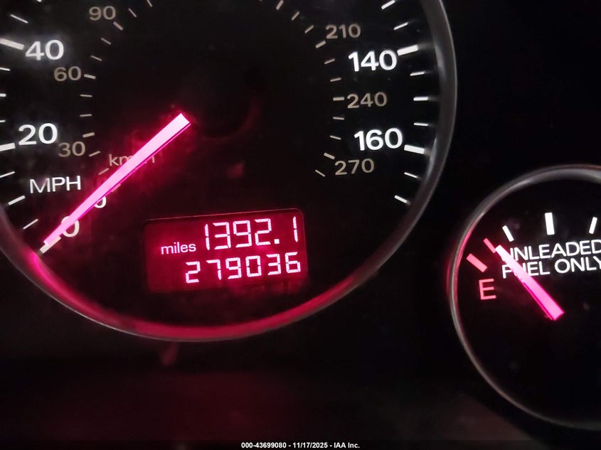 2007 Audi A4 2.0T VIN: WAUEF78E57A017861 Lot: 43699080