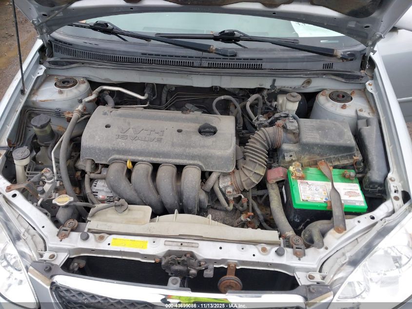 2008 Toyota Corolla Le VIN: 2T1BR30E28C931600 Lot: 43699086