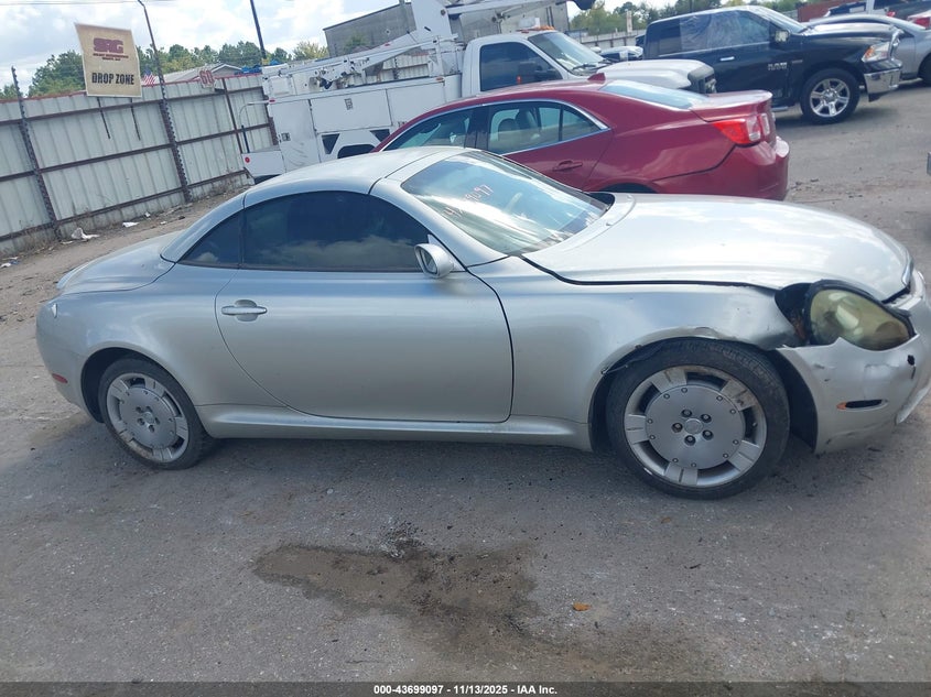 2002 Lexus Sc 430 VIN: JTHFN48Y920035392 Lot: 43699097
