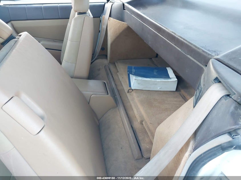 1988 Cadillac Allante VIN: 1G6VR3173JU100664 Lot: 43699158