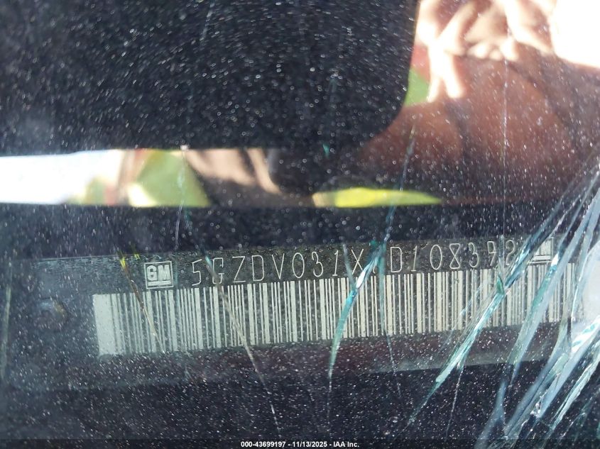 2007 Saturn Relay 2 VIN: 5GZDV031X7D108392 Lot: 43699197