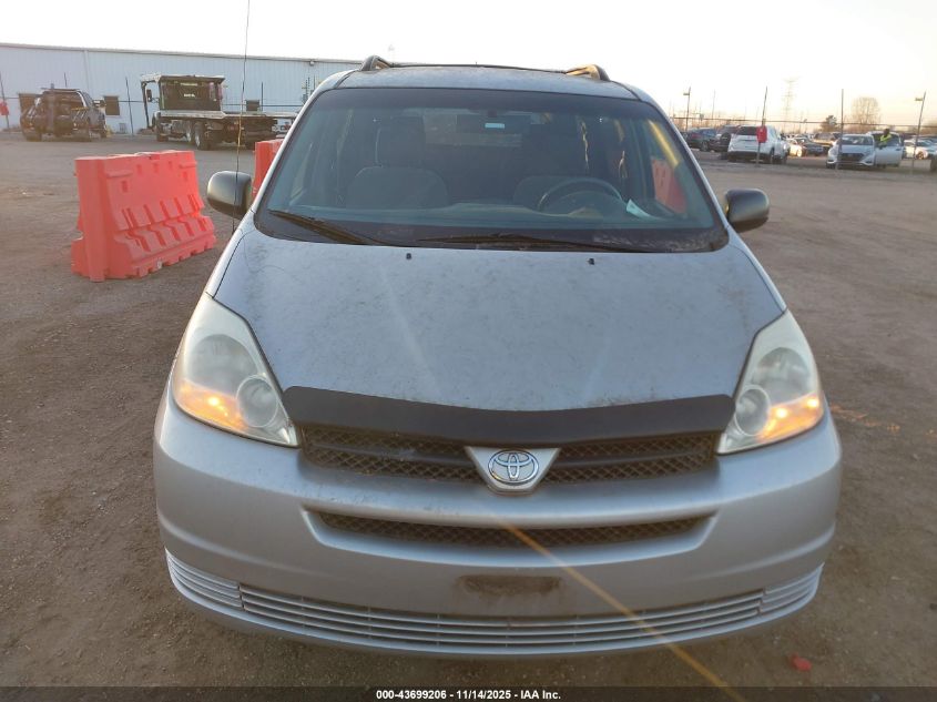 2005 Toyota Sienna Le VIN: 5TDBA23C45S050105 Lot: 43699206