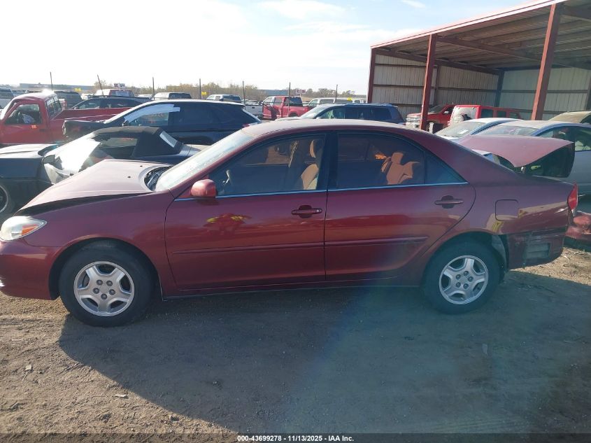 2003 Toyota Camry Le V6 VIN: 4T1BF32K83U038513 Lot: 43699278