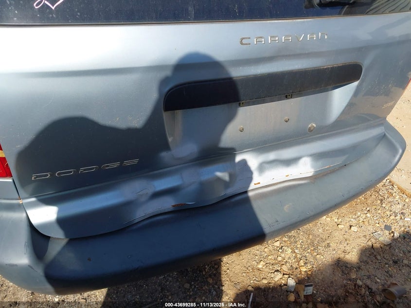 2003 Dodge Caravan Se VIN: 1D4GP25363B143328 Lot: 43699285
