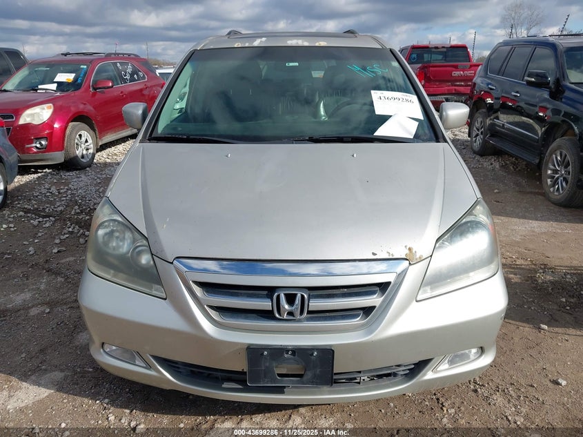 2006 Honda Odyssey Touring VIN: 5FNRL38886B103624 Lot: 43699286