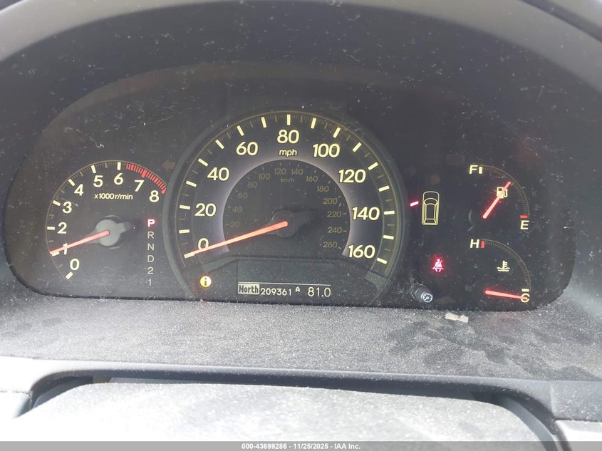 2006 Honda Odyssey Touring VIN: 5FNRL38886B103624 Lot: 43699286