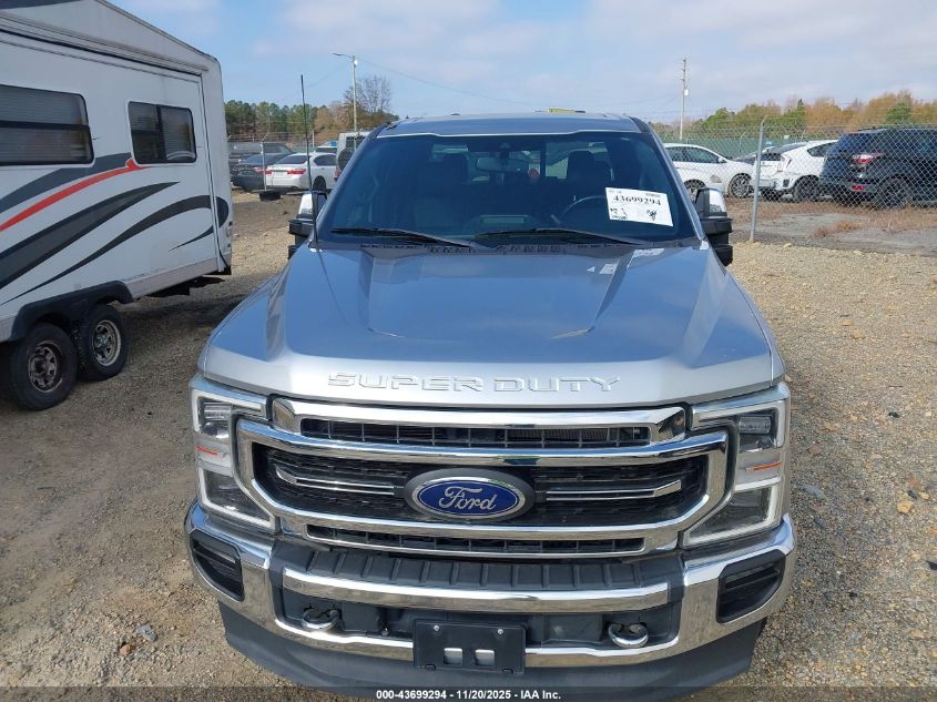 2022 Ford F-250 Lariat VIN: 1FT8W2BT7NEE31322 Lot: 43699294