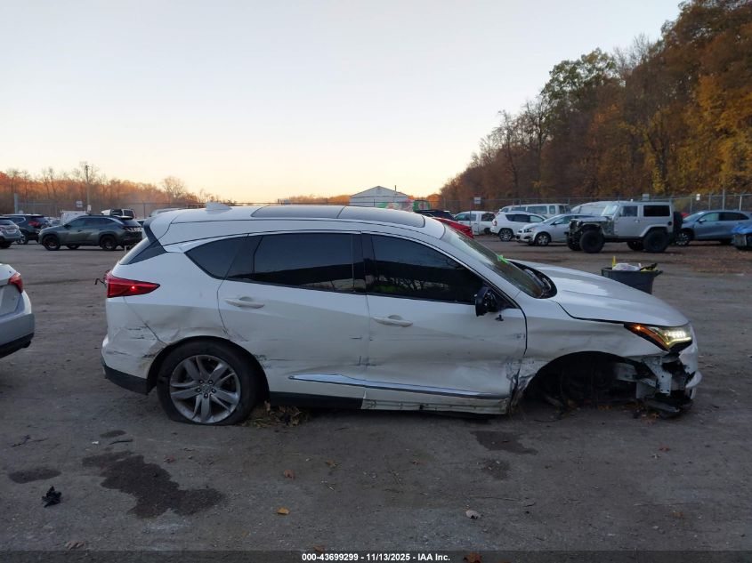 2019 Acura Rdx Advance Package VIN: 5J8TC2H72KL019816 Lot: 43699299