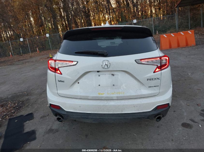 2019 Acura Rdx Advance Package VIN: 5J8TC2H72KL019816 Lot: 43699299