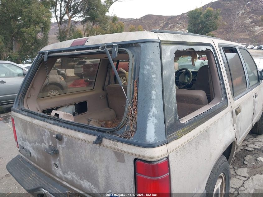 1995 Ford Explorer VIN: 1FMUD32X4NUC88618 Lot: 43699362