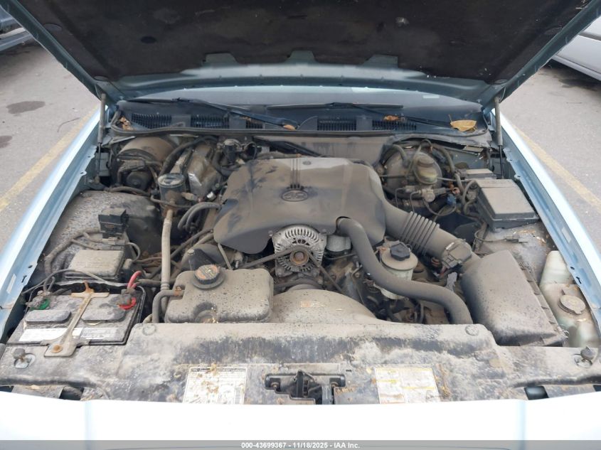 2000 Mercury Grand Marquis Ls VIN: 2MEFM75W9YX689276 Lot: 43699367