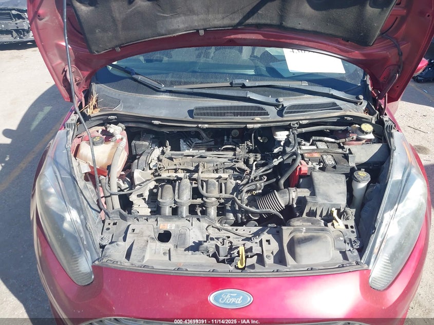 2017 Ford Fiesta Se VIN: 3FADP4BJ5HM122345 Lot: 43699391