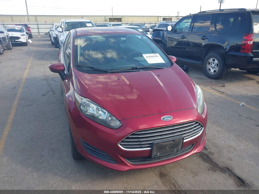 2017 Ford Fiesta Se VIN: 3FADP4BJ5HM122345 Lot: 43699391
