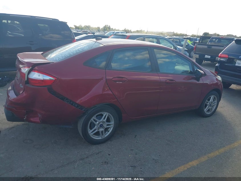 2017 Ford Fiesta Se VIN: 3FADP4BJ5HM122345 Lot: 43699391