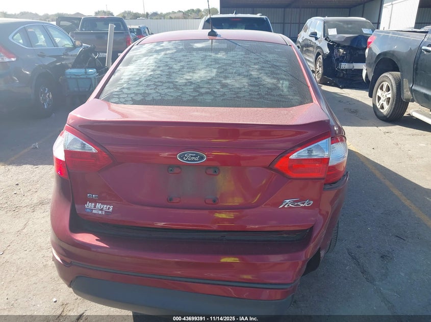 2017 Ford Fiesta Se VIN: 3FADP4BJ5HM122345 Lot: 43699391