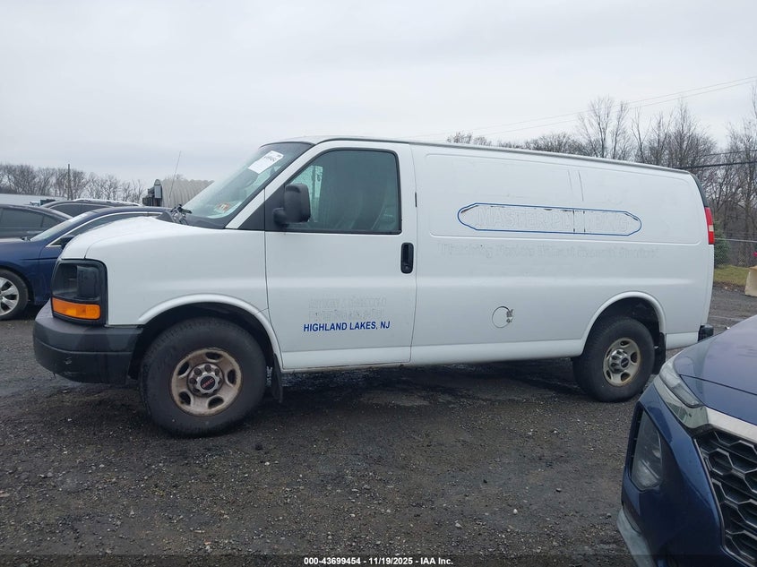 2013 GMC Savana 2500 Work Van VIN: 1GTW7FCAXD1143292 Lot: 43699454