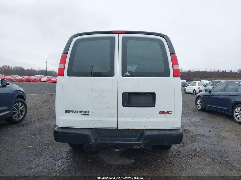 2013 GMC Savana 2500 Work Van VIN: 1GTW7FCAXD1143292 Lot: 43699454