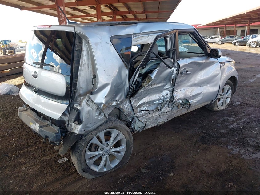 2015 Kia Soul + VIN: KNDJP3A51F7785382 Lot: 43699464