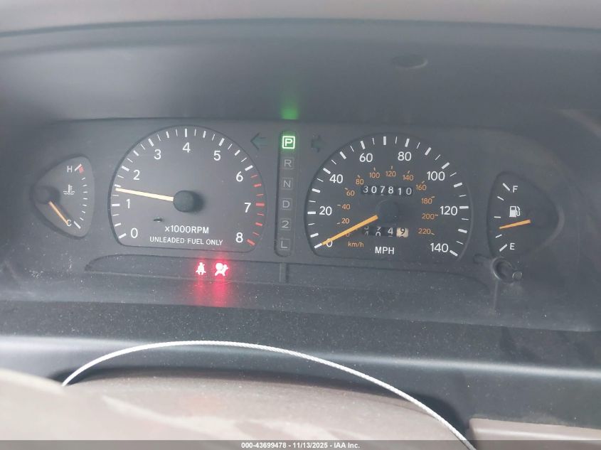 1997 Toyota Avalon Xls VIN: 4T1BF12B4VU198167 Lot: 43699478