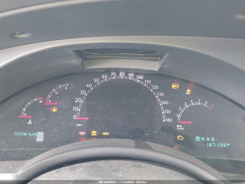 2007 Chrysler Pacifica Touring VIN: 2A8GF68X47R299339 Lot: 43699521