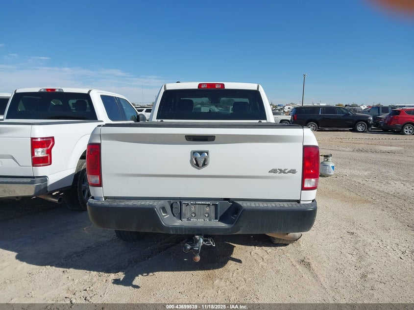 2022 Ram 1500 Classic Tradesman 4X4 6'4 Box VIN: 1C6RR7FG6NS245737 Lot: 43699539
