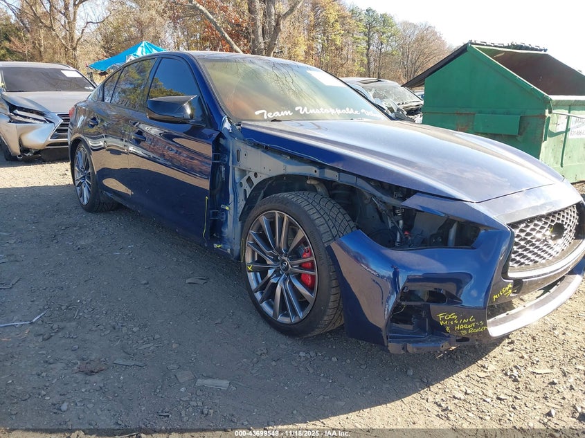 2017 Infiniti Q50 3.0T Red Sport 400 JN1FV7AR7HM870594 photo #1