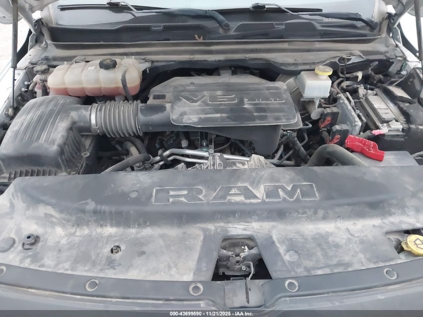 2021 Ram 1500 Tradesman 4X2 6'4 Box VIN: 1C6SRECGXMN628488 Lot: 43699590