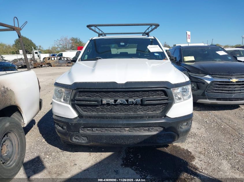 2021 Ram 1500 Tradesman 4X2 6'4 Box VIN: 1C6SRECGXMN628488 Lot: 43699590