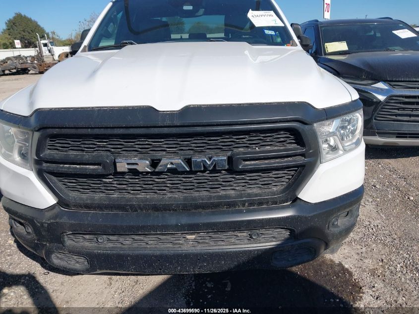 2021 Ram 1500 Tradesman 4X2 6'4 Box VIN: 1C6SRECGXMN628488 Lot: 43699590