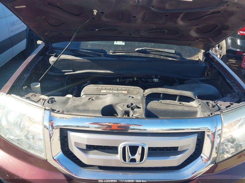 5FNYF48639B012787 2009 HONDA PILOT photo no. 10