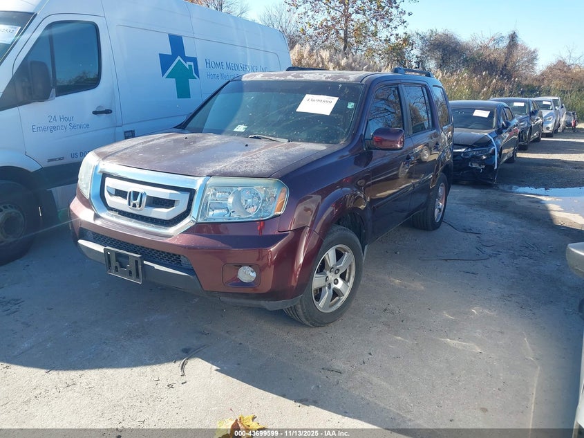5FNYF48639B012787 2009 HONDA PILOT photo no. 2