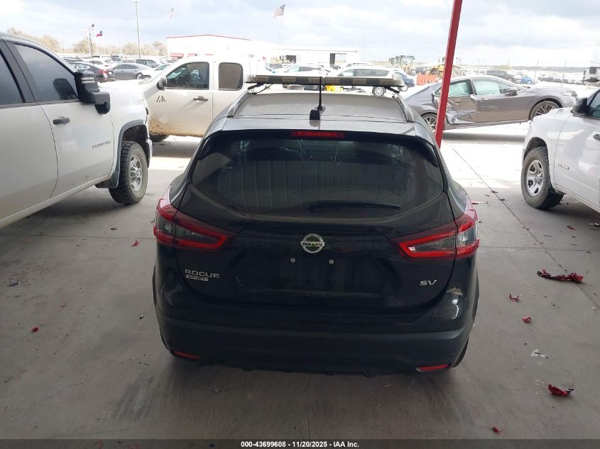 2022 Nissan Rogue Sport Sv VIN: JN1BJ1BVXNW349856 Lot: 43699608