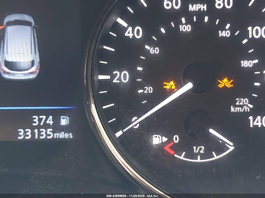 2022 Nissan Rogue Sport Sv VIN: JN1BJ1BVXNW349856 Lot: 43699608