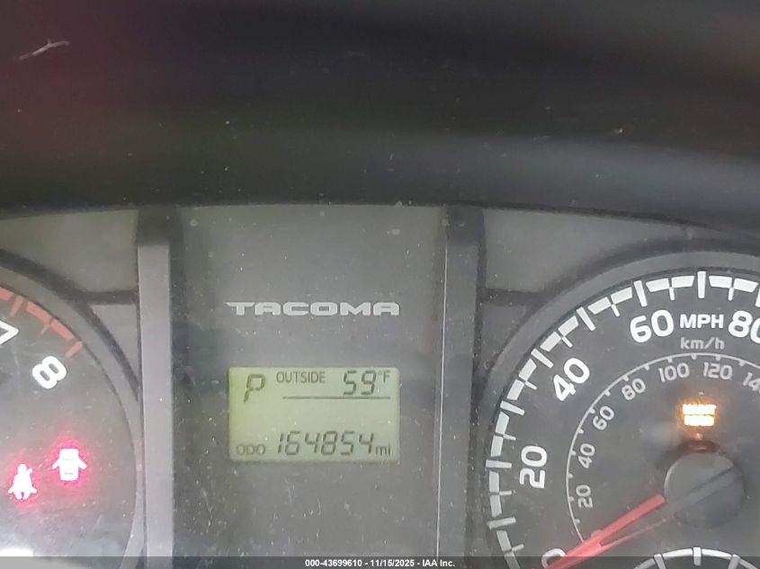 2016 Toyota Tacoma Sr VIN: 5TFRX5GN0GX056832 Lot: 43699610