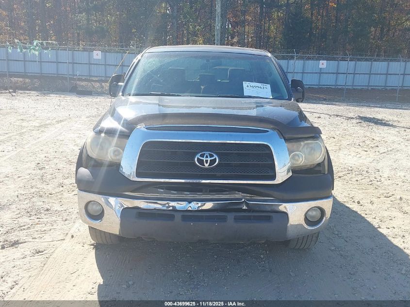 2007 Toyota Tundra Sr5 5.7L V8 VIN: 5TBEV54127S464379 Lot: 43699625