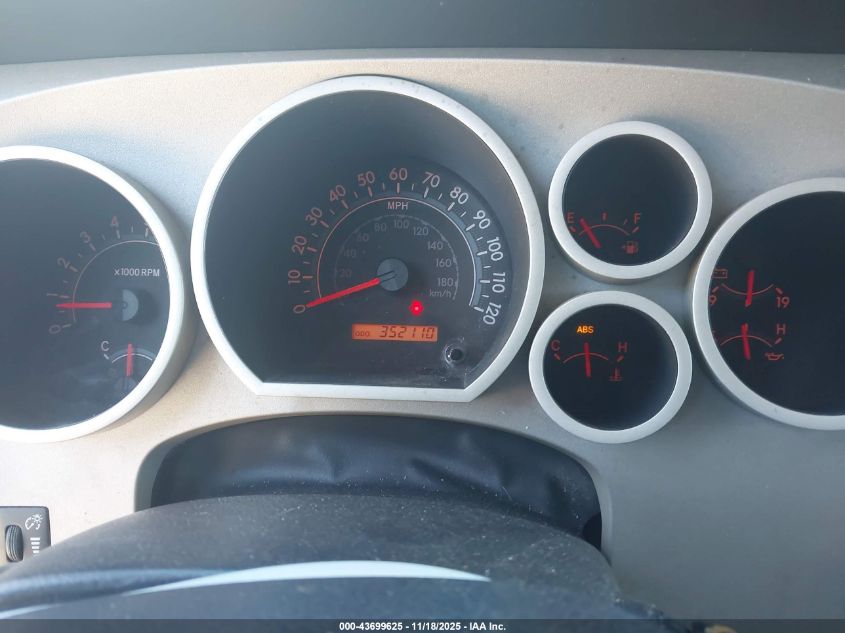 2007 Toyota Tundra Sr5 5.7L V8 VIN: 5TBEV54127S464379 Lot: 43699625