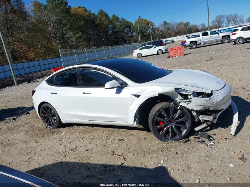 2020 Tesla Model 3 Performance Dual Motor All-Wheel Drive VIN: 5YJ3E1EC5LF792045 Lot: 43699705