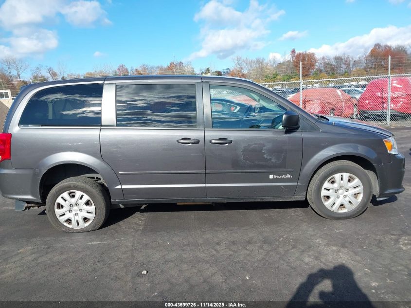 2017 Dodge Grand Caravan Se VIN: 2C4RDGBG7HR619579 Lot: 43699726