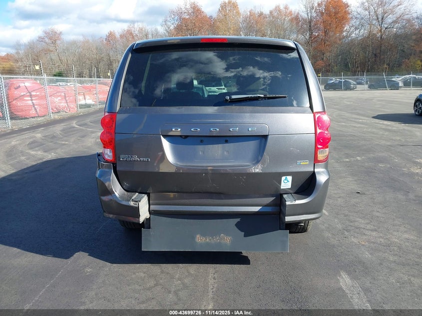 2017 Dodge Grand Caravan Se VIN: 2C4RDGBG7HR619579 Lot: 43699726