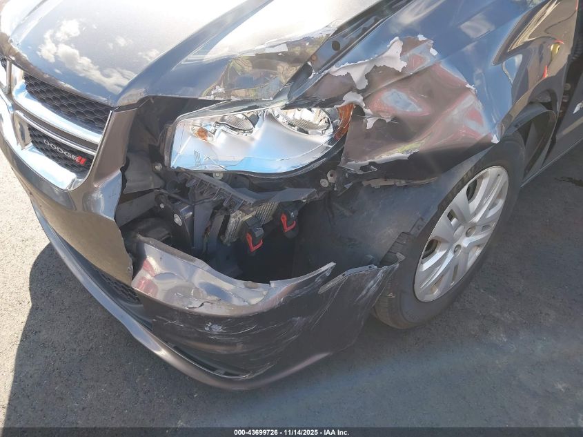 2017 Dodge Grand Caravan Se VIN: 2C4RDGBG7HR619579 Lot: 43699726