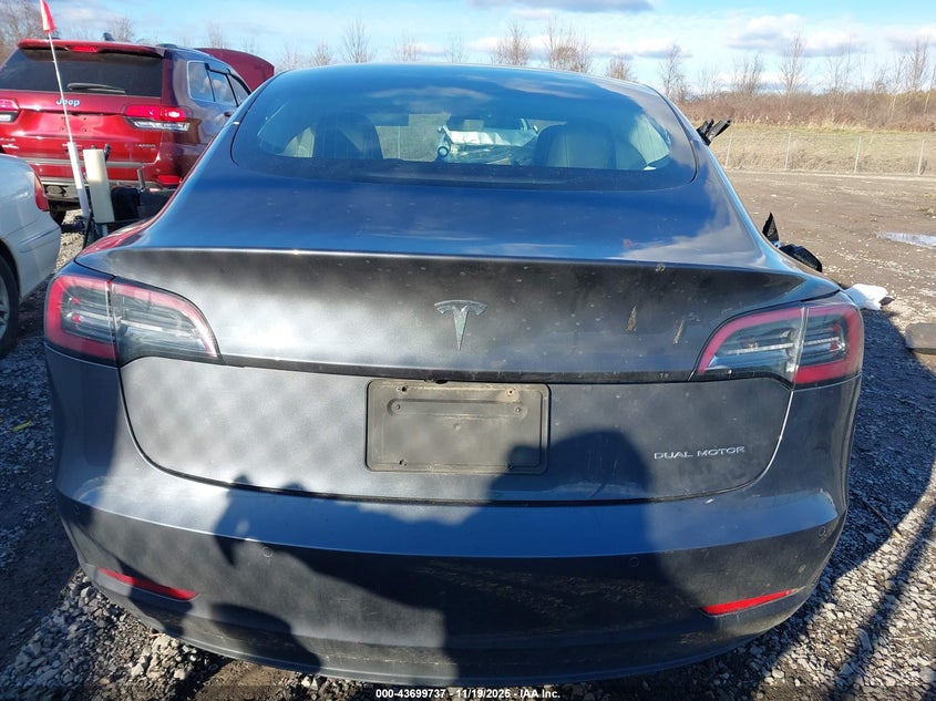 2020 Tesla Model 3 Long Range Dual Motor All-Wheel Drive VIN: 5YJ3E1EB0LF588907 Lot: 43699737