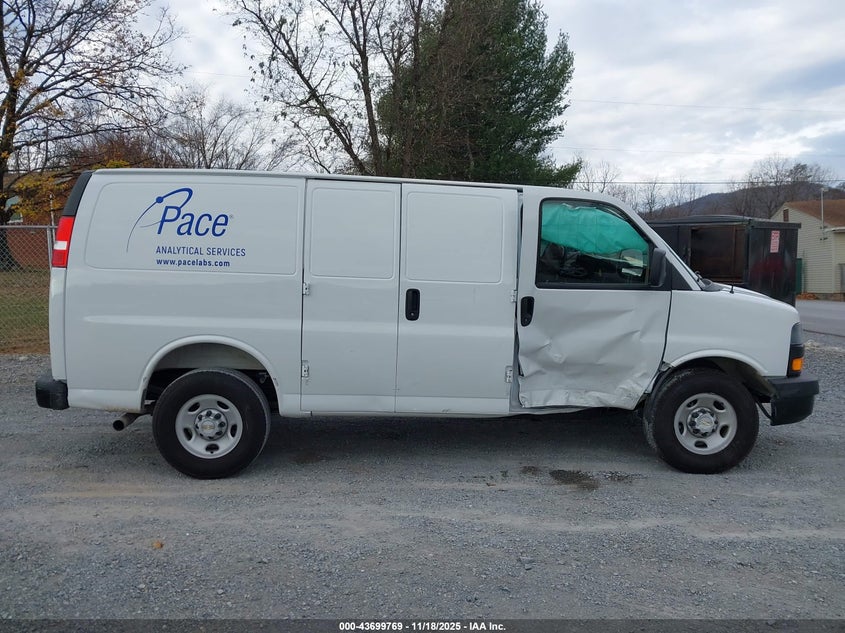 2025 Chevrolet Express Cargo Rwd 2500 Regular Wheelbase Wt VIN: 1GCWGAFPXS1187289 Lot: 43699769