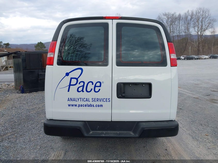 2025 Chevrolet Express Cargo Rwd 2500 Regular Wheelbase Wt VIN: 1GCWGAFPXS1187289 Lot: 43699769