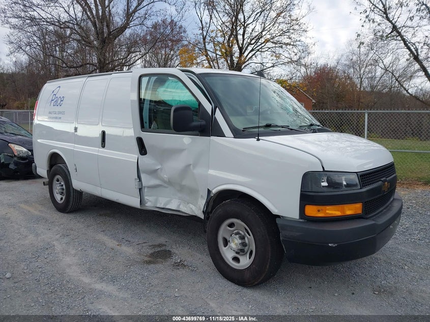 2025 Chevrolet Express Cargo Rwd 2500 Regular Wheelbase Wt VIN: 1GCWGAFPXS1187289 Lot: 43699769