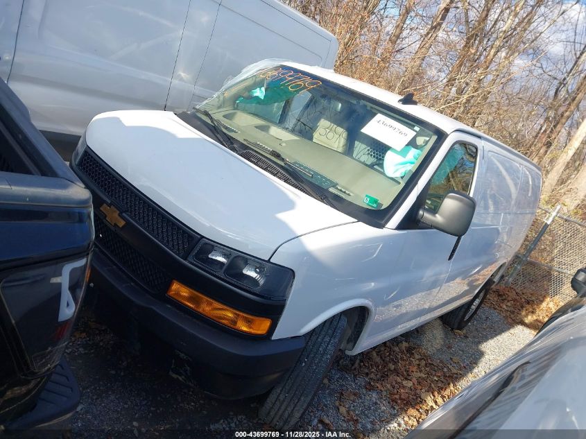 2025 Chevrolet Express Cargo Rwd 2500 Regular Wheelbase Wt VIN: 1GCWGAFPXS1187289 Lot: 43699769