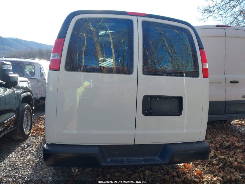 2025 Chevrolet Express Cargo Rwd 2500 Regular Wheelbase Wt VIN: 1GCWGAFPXS1187289 Lot: 43699769